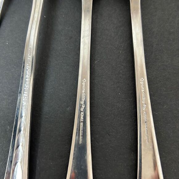 Mixed Lot Vintage Seafood Cocktail Forks Stainless Steel - Picture 12 of 13